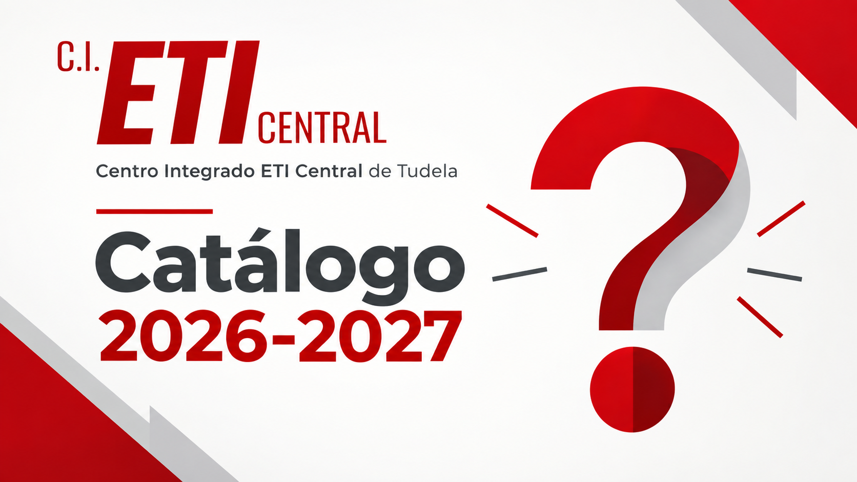 Concurso de diseño de la portada del catálogo 2026-2027